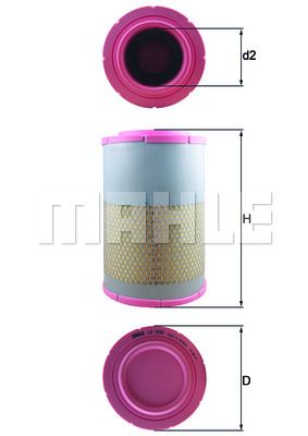 WILMINK GROUP Ilmansuodatin WG1215992